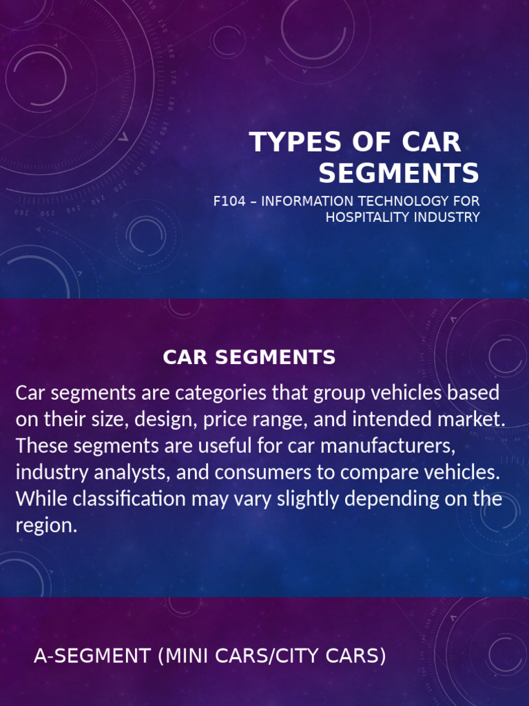 Types of Car | PDF