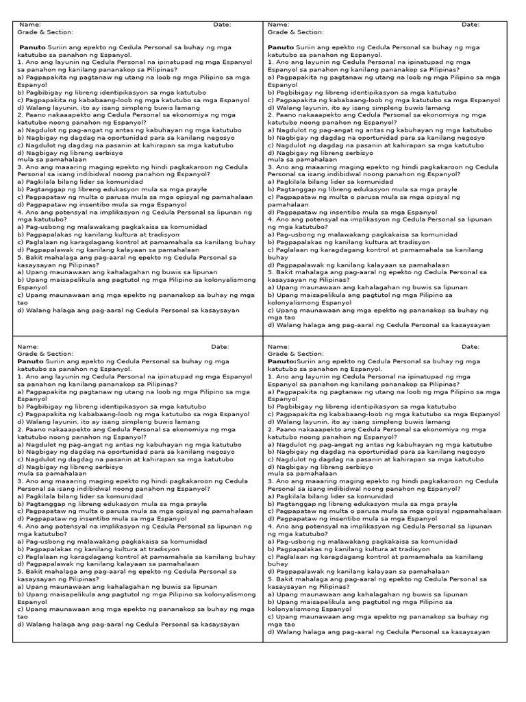 Activity AP5 NOVEMBER 4 | PDF