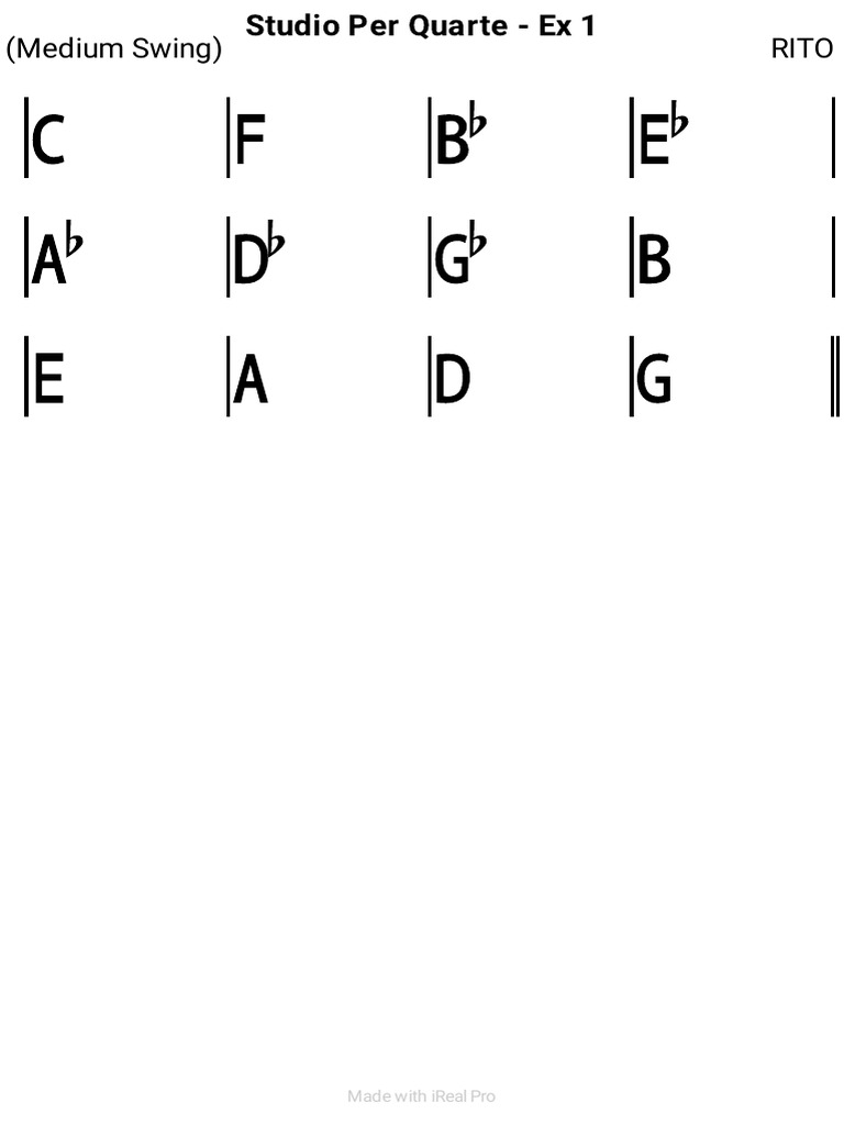 Studio Per Quarte - Medium Swing RITO | PDF