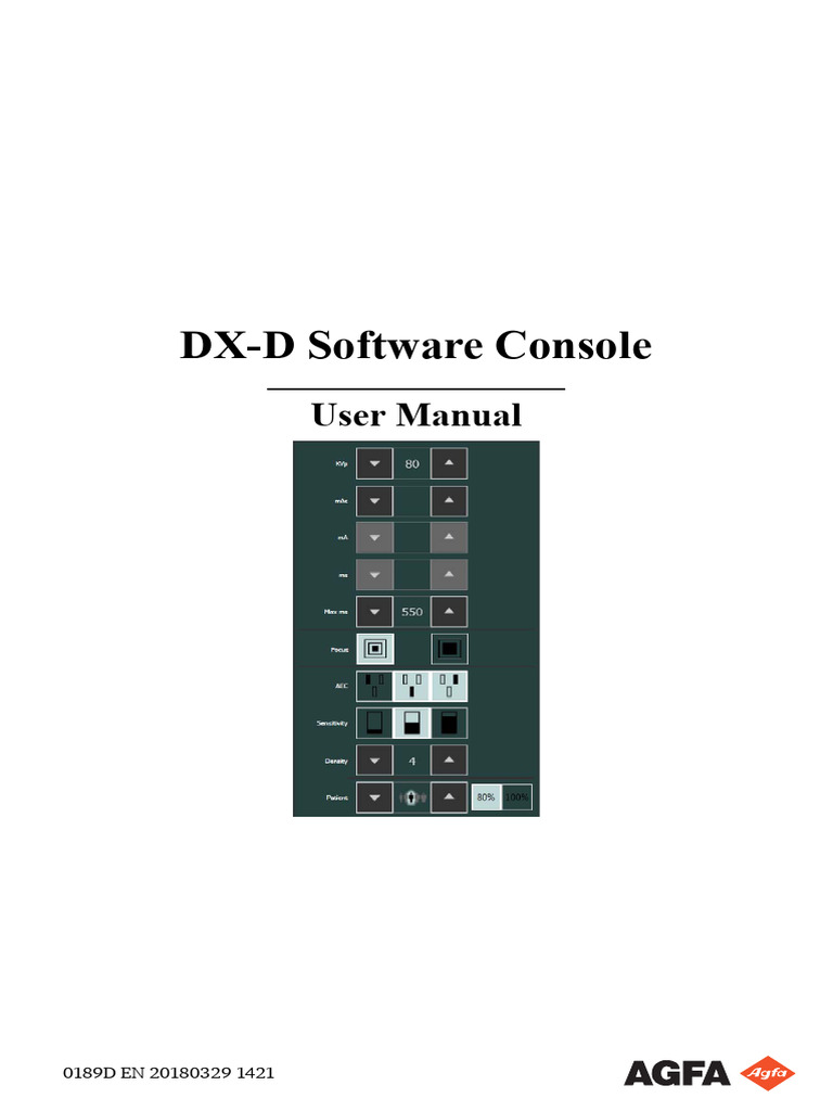 DX-D Software Console User Manual 0189 D 20180329 1421 (English) | PDF ...