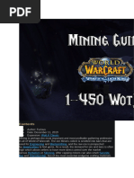 Hypixel Skyblock Mining Progression Guide | PDF | Gemstone | Mining