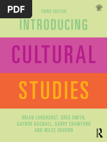 Introducing Cultural Studies Third Edition - Brian Longhurst - InTRODUCTION