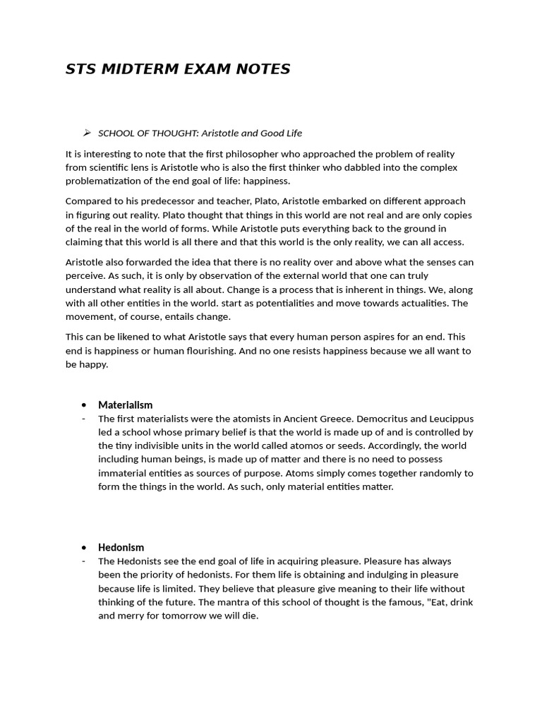 STS MIDTERM EXAM NOTES | PDF | Smartphone | Mobile Phones