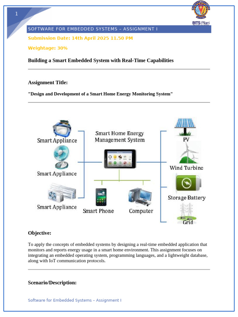Smart Home Energy Monitoring System | PDF | Databases | Embedded System