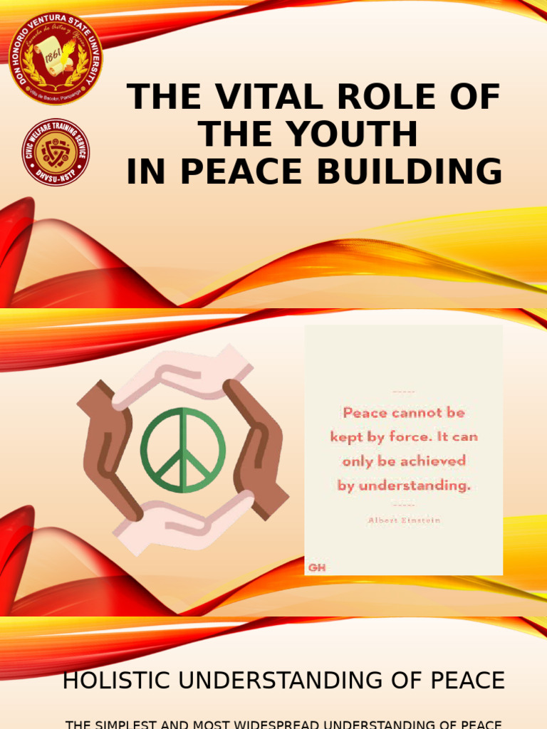 Youth's Role in Peace Building Initiatives | PDF | Peace | Negotiation