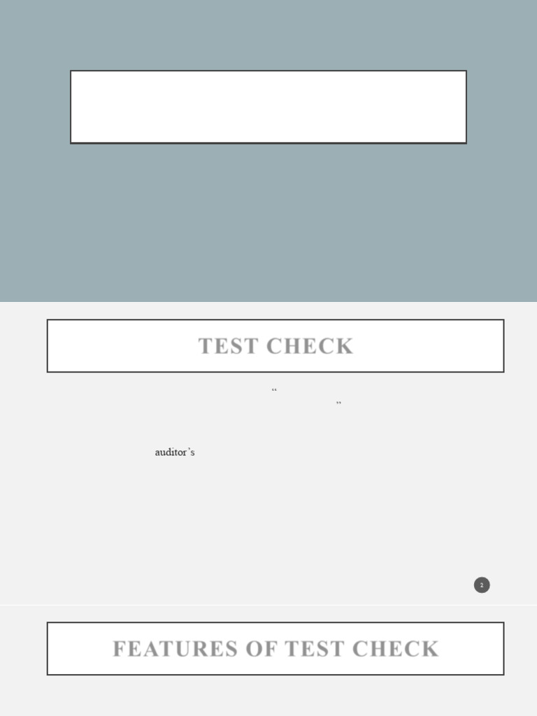 Auditing Techniques And Internal Audit Introduction Pdf Audit