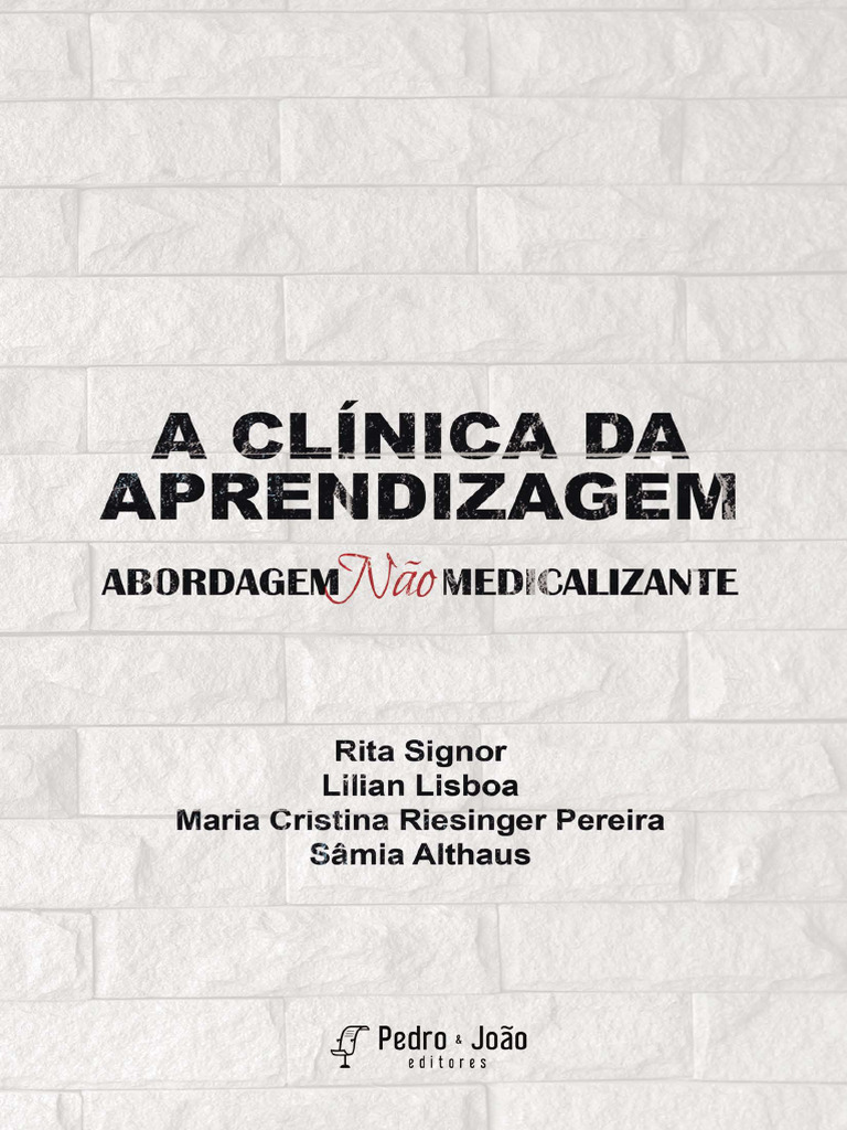 eBook a Clinica Da Aprendizagem | PDF | Transtorno de déficit de ...