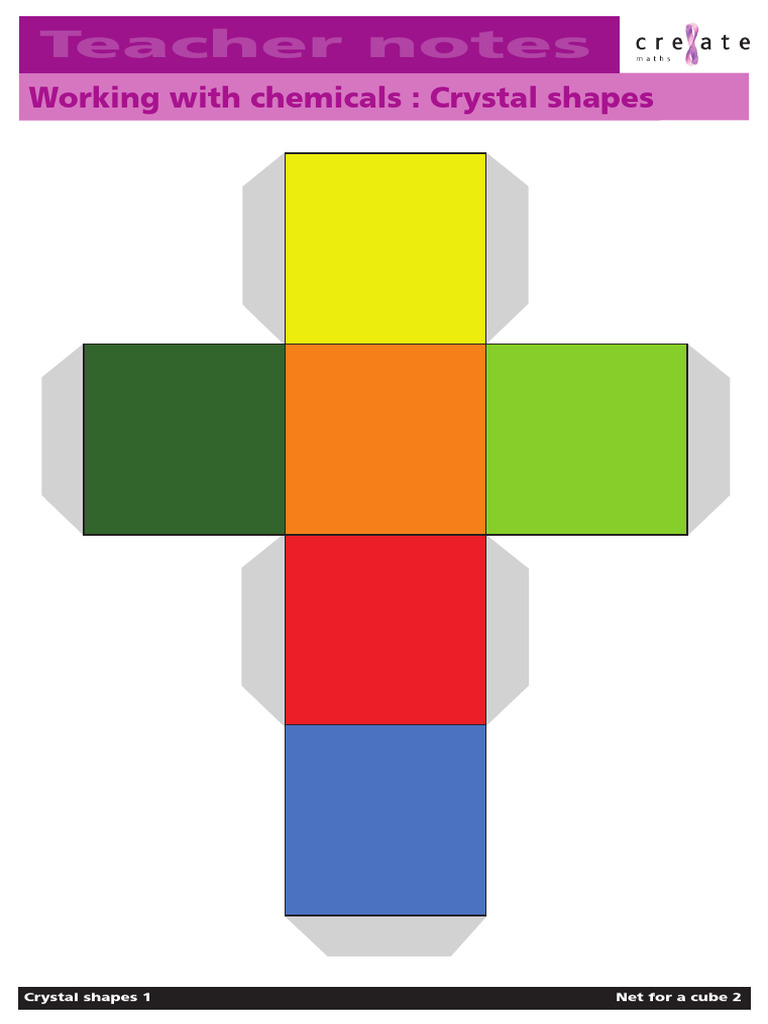1183-Net For A Cube 2 | PDF