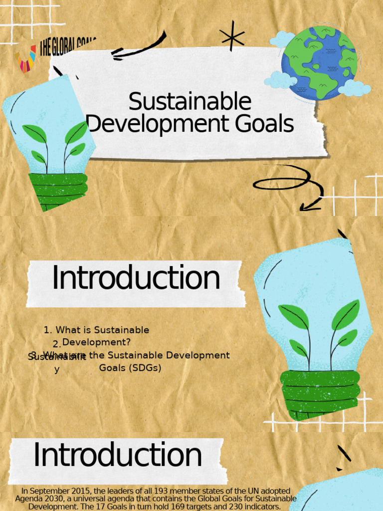 Understanding Sustainable Development Goals | PDF | Sustainability ...