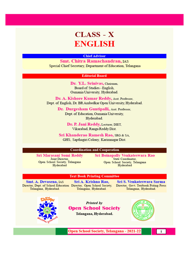 TOSS English 2021 | PDF | Reading Comprehension | Noun