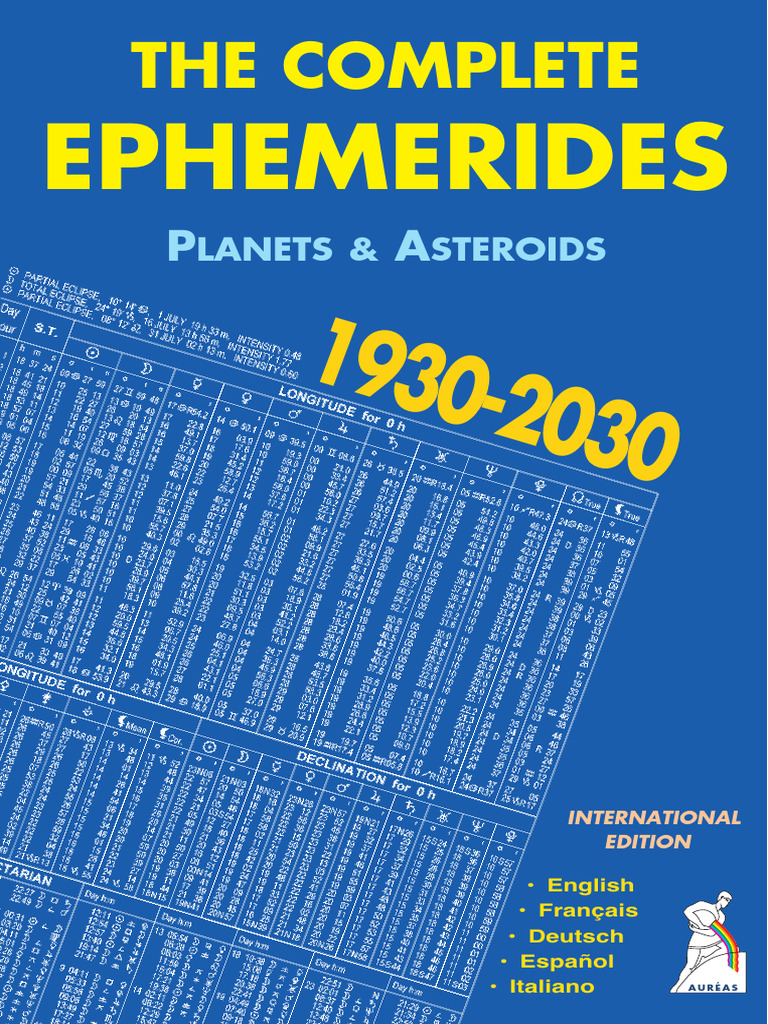 The Complete Ephemerides | PDF | Éclipse solaire | Horoscope