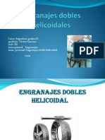 Engranajes Dobles Helicoidales