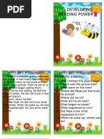 Developing Reading Power Grade 4 | PDF