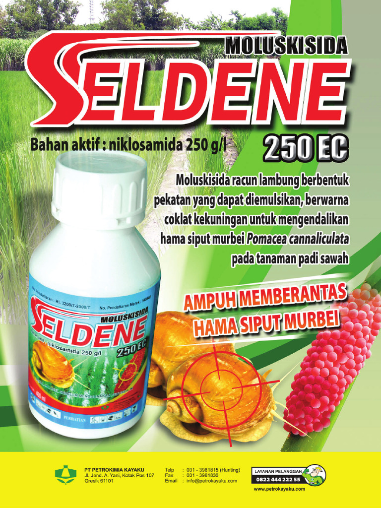 Moluskisida Seldene 250 EC | PDF