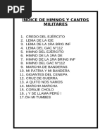 Himno al Éxodo Jujeño: Letra Completa | PDF