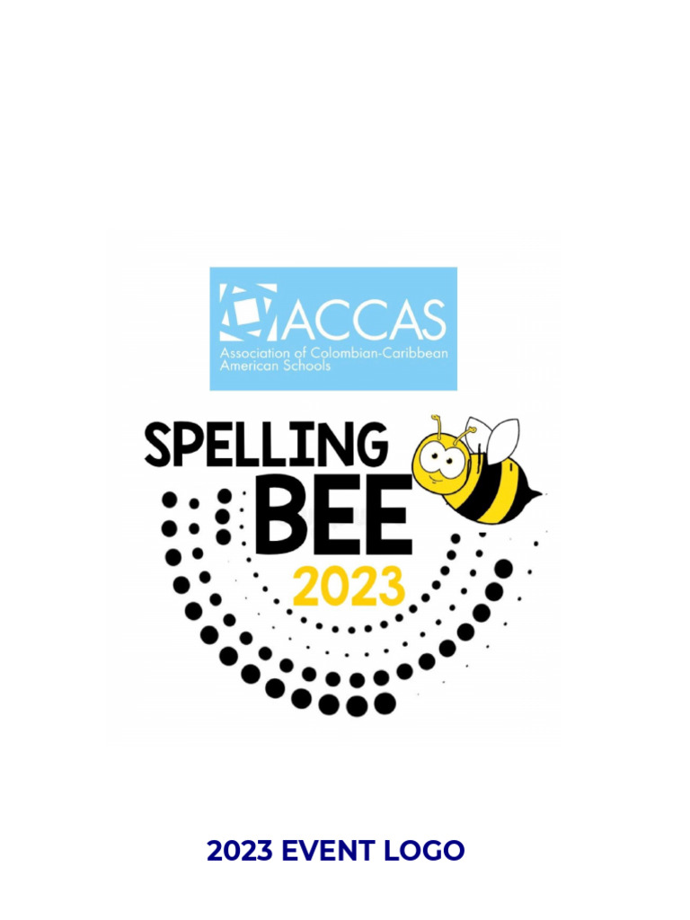 ACCAS Spelling Bee 2023 T-Shirt Design | PDF