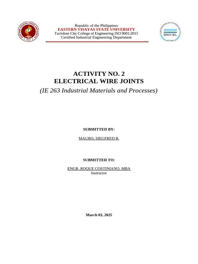 Electrical Wire Splicing Techniques | PDF | Ductility | Applied And ...