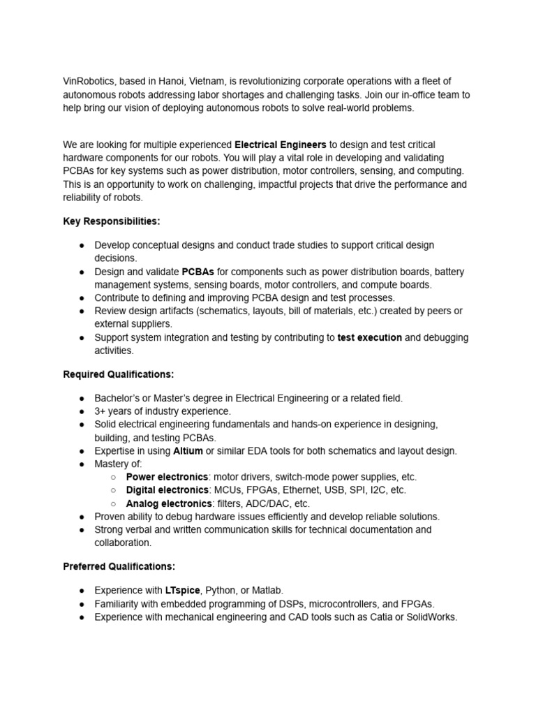 VR_JD_electrical_engineer | PDF