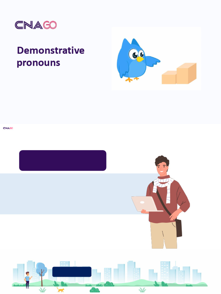 Usando Pronomes Demonstrativos em Inglês | PDF