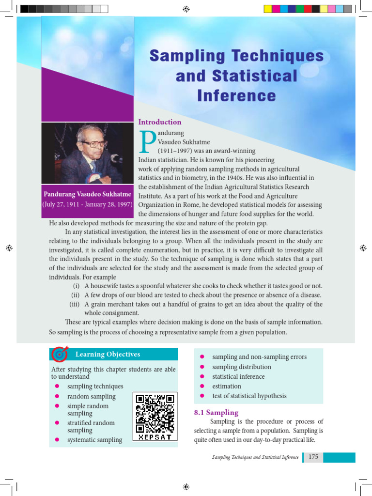 Sampling Techniques in Statistics | PDF | Sampling (Statistics ...