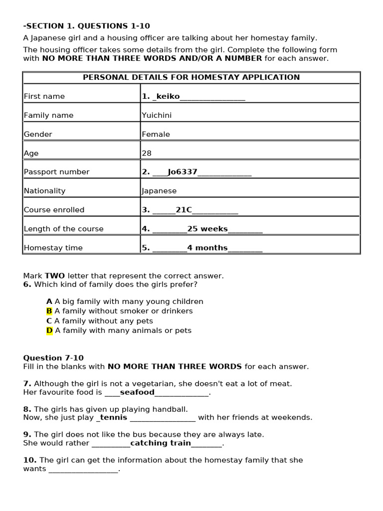 Homestay Application Details and Tips | PDF | Travel Visa