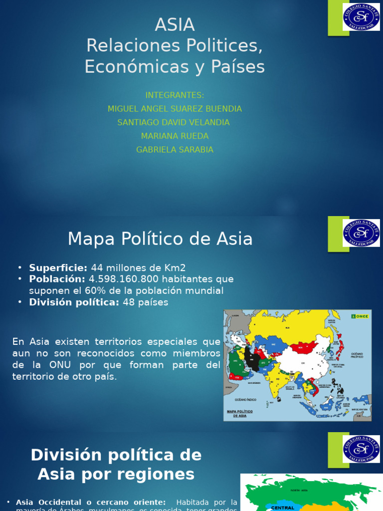 Geografía y Economía de Asia | PDF | Asia