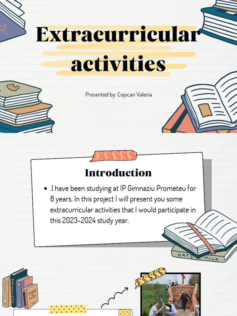 Extracurricular Activities at IP Gimnaziu | PDF