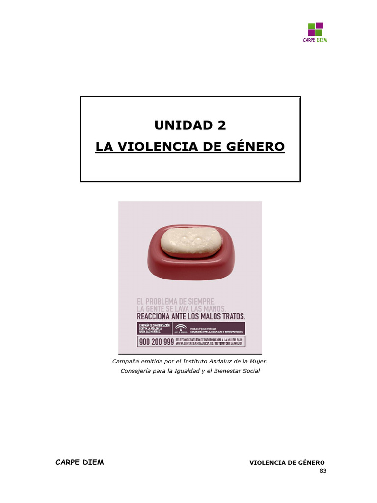 m1 U2 Violencia de Genero | PDF | La violencia contra las mujeres ...