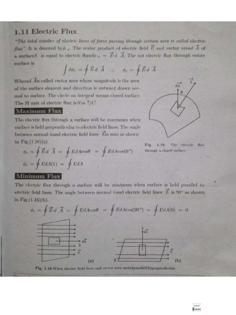 Electric Flux | PDF