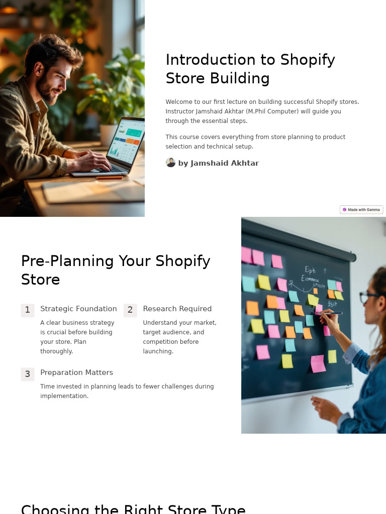 Introduction To Shopify Store Building | PDF | Brand | Economies