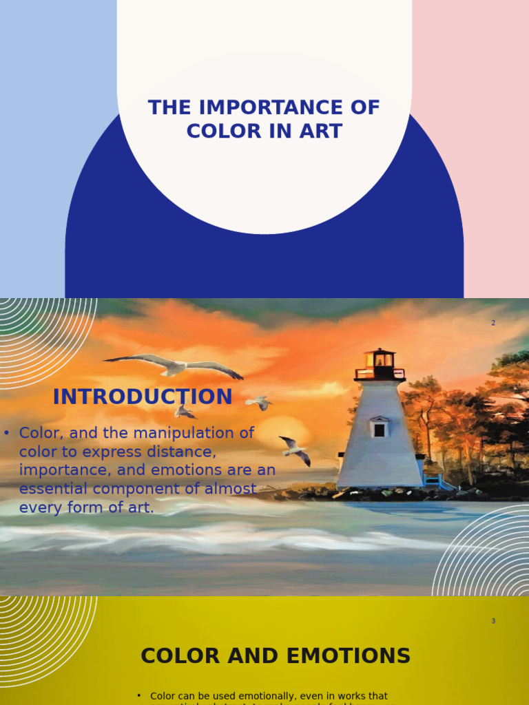 The Role of Color in Art and Emotion | PDF