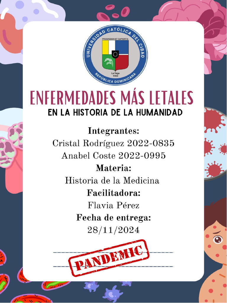 Enfermedades Letales que Cambiaron la Historia | PDF | Malaria | Influenza