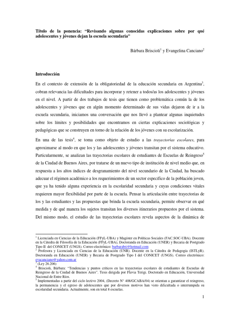 Revisando Algunas Conocidas Explicaciones Sobre Por Qué Adolesntes ...