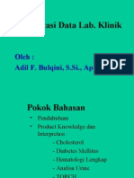 Interpretasi Data Lab. Klinik Update 2012