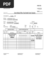 Payroll Amendment Form for Employees - The document is an