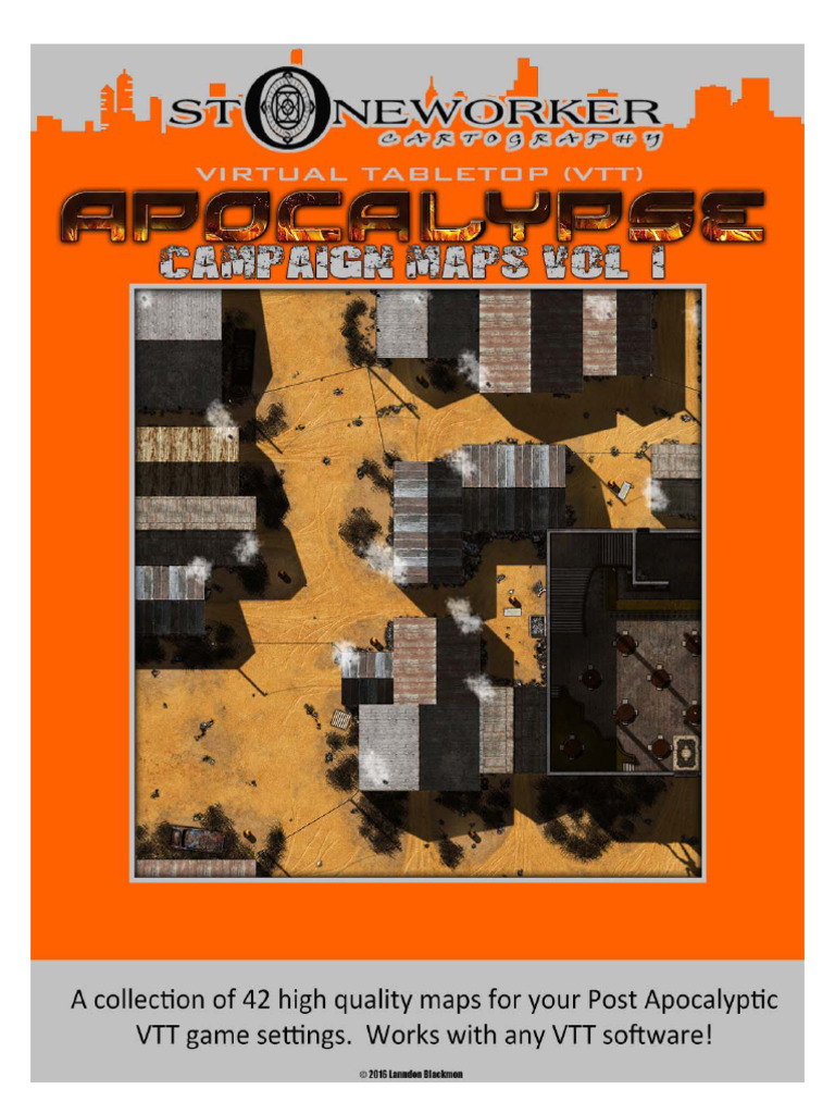VTT Apocalypse Campaign Maps Collection | PDF