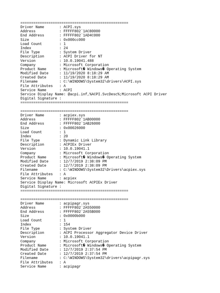 All Drivers | PDF | Device Driver | Computer File