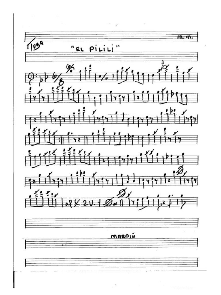 112 - El Pilili - Banda MM | PDF