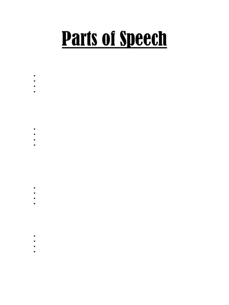 Understanding Parts of Speech Quiz | PDF | Adverb | Adjective