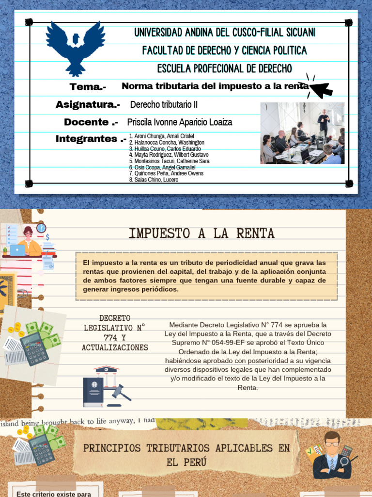 Norma Tributaria del Impuesto a la Renta | PDF | Contabilidad | Impuestos
