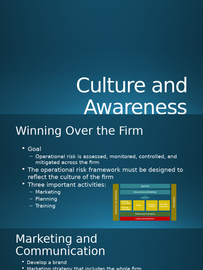 Embedding Operational Risk Management | PDF | Operational Risk | Risk ...