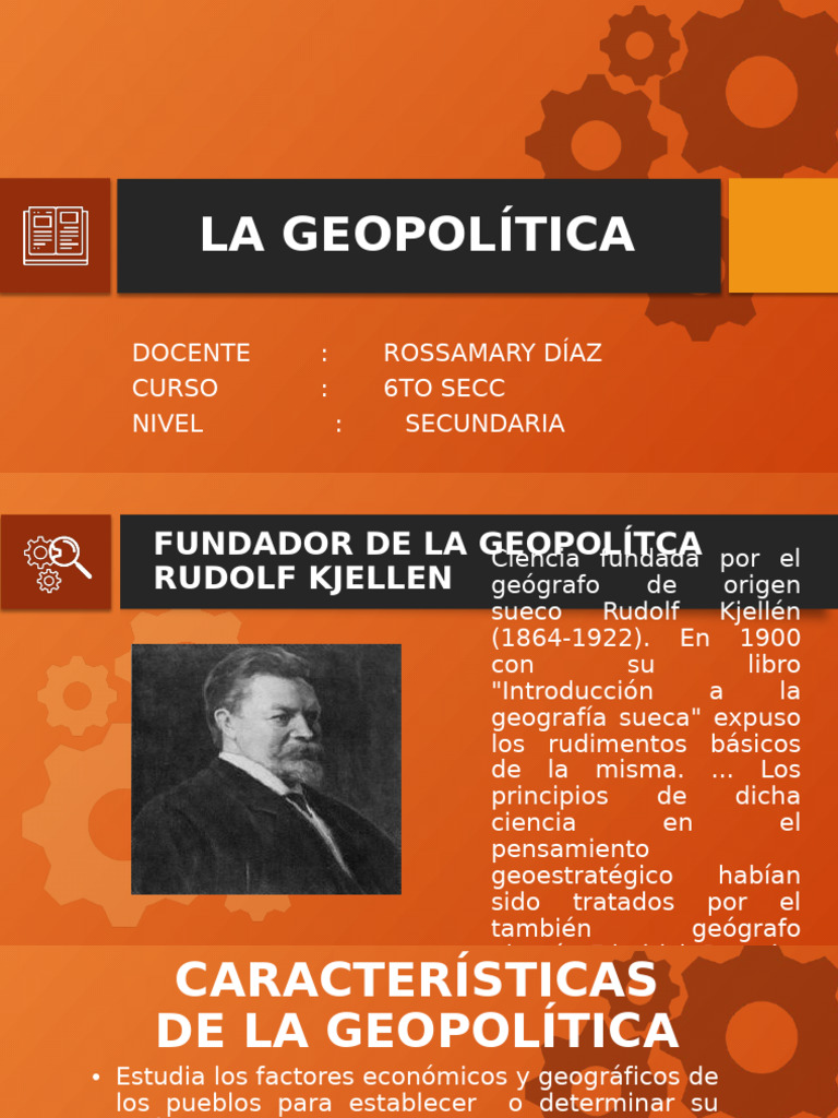 Fundamentos de la Geopolítica Moderna | PDF | Geopolítica | Políticas ...
