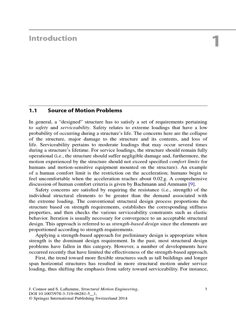 Structural Motion Engineering Insights | PDF | Bending | Strength Of ...