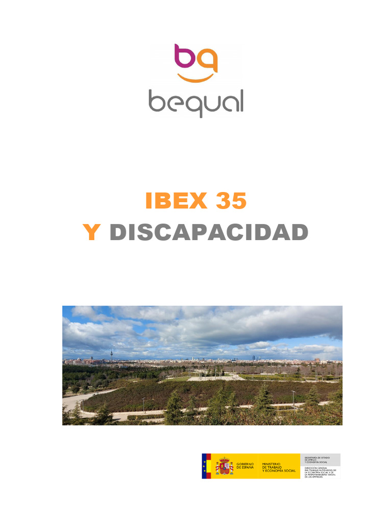 Inclusión de Discapacidad en el IBEX 35 | PDF | Invalidez ...