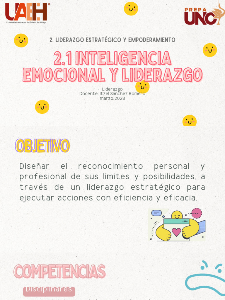Inteligencia Emocional y Liderazgo | PDF | Las emociones | Inteligencia ...