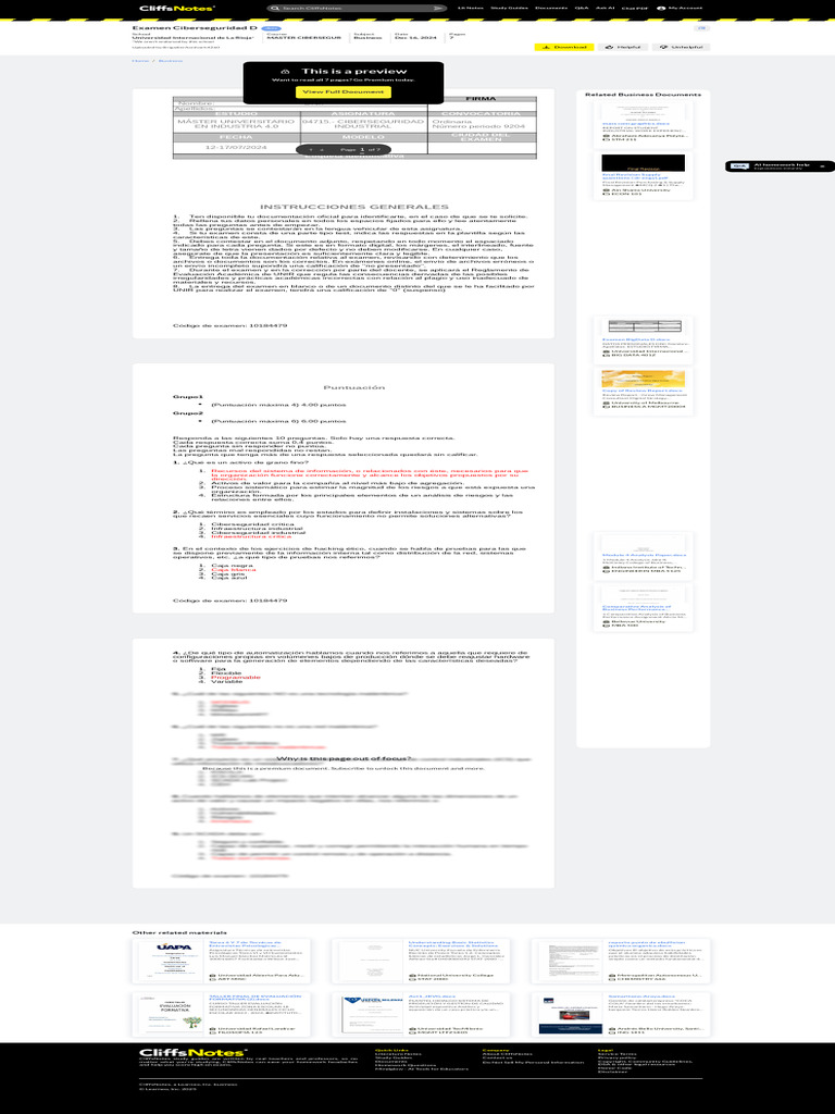 Descargar CliffsNotes Gratis | PDF | Metodología | Métodos de evaluación