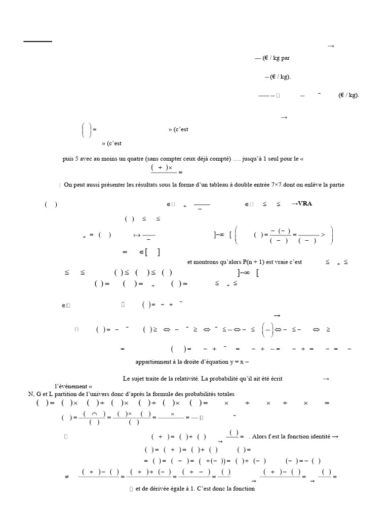 Correction CAPLP 2023 : Exercice Disciplinaire | PDF | Matrice ...