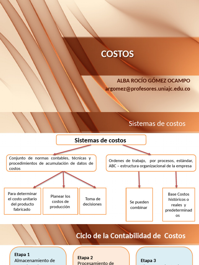 Sistemas de Costos en Empresas Manufactureras | PDF | Estado de ...