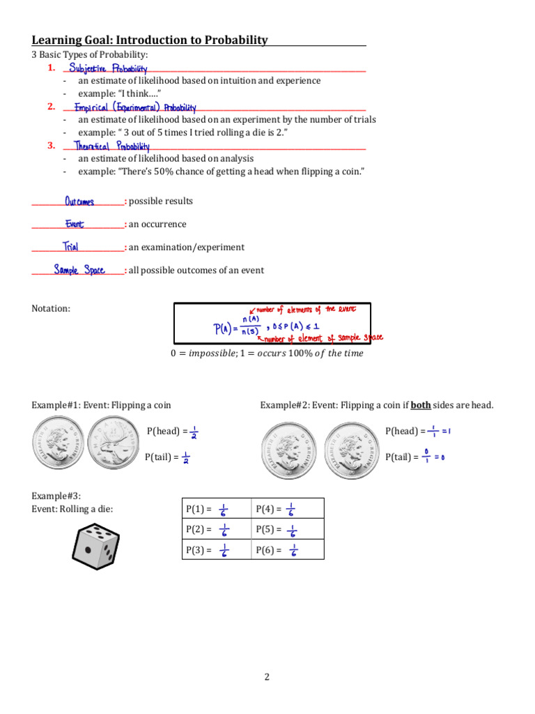 4.1 Introduction to Probability | PDF | Probability | Applied Mathematics
