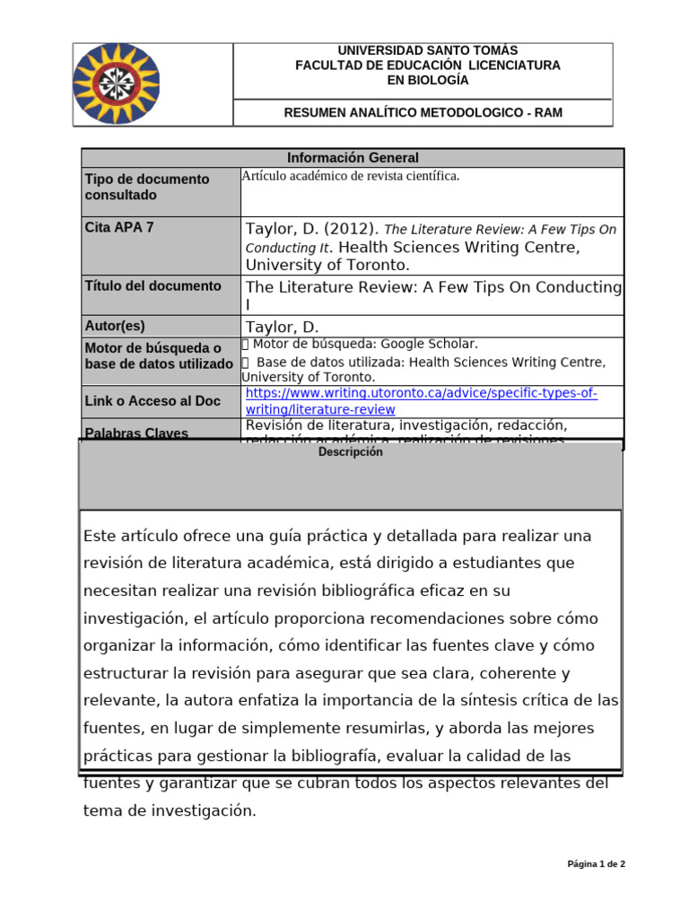Formato-RAM - U Santoto | PDF | Science